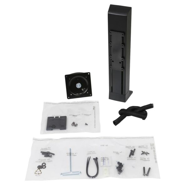Alternative view of Ergotron WorkFit Single HD Monitor Kit, Universal | 97-936-085