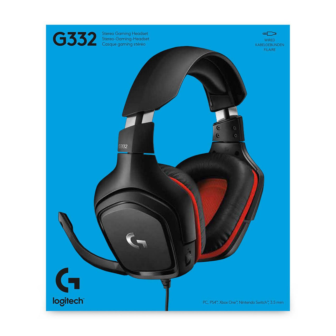 Logitech G332 Wired Gaming Headset | 981-000757 - Image 4