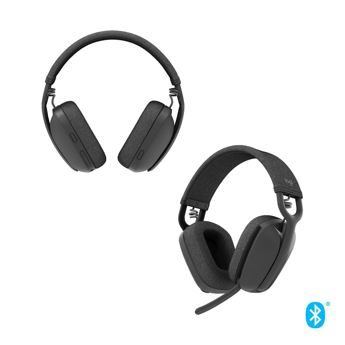 Logitech Zone Vibe 100 Wireless Bluetooth Graphite Headset | 981-001213 - Image 7
