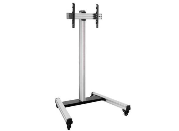 Alternative view of Allsee Tilting 32" - 70" Screen Floor Trolley | AS02B04T01NT