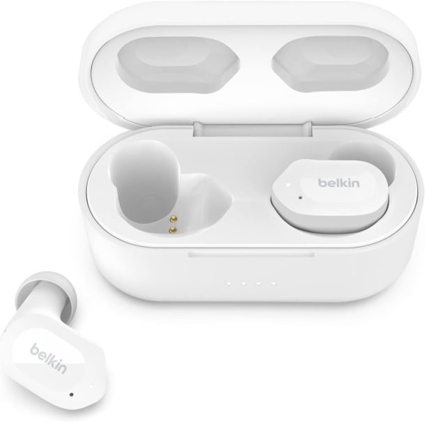 Belkin SOUNDFORM® Play Headset True Wireless Stereo (TWS) In-ear Bluetooth White | AUC005BTWH