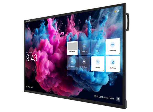 Alternative view of Avocor AVH-8620 H-Series 86" 4K PCAP LED Interactive Display