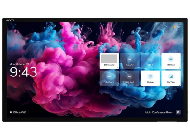Avocor AVH-7520 H-Series 75" 4K PCAP LED Interactive Display