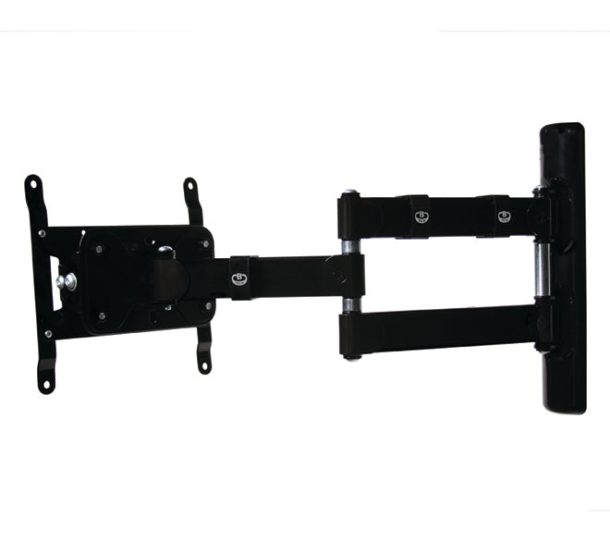 B-Tech 47" Double Arm Swivel Flat Screen Wall Mount | BT7515/PB