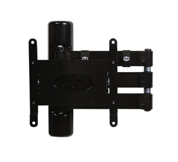 Alternative view of B-Tech 47" Double Arm Swivel Flat Screen Wall Mount | BT7515/PB