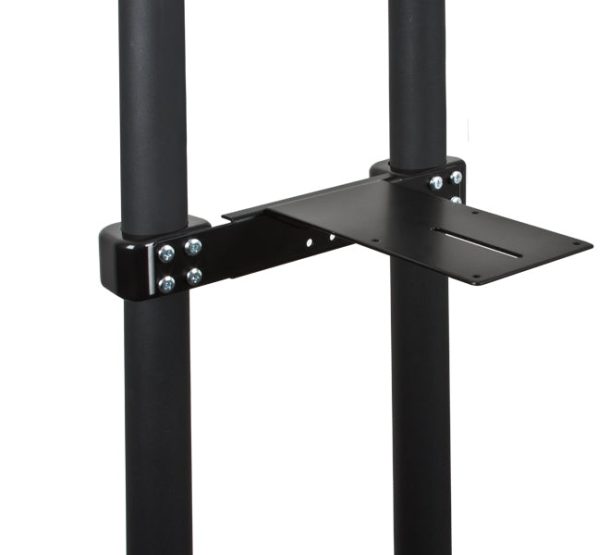 Alternative view of B-Tech BT7864/B VC Camera Shelf for Twin Pole Floor Stands