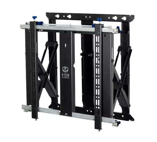 B-Tech 42" - 75" Slimline Soft-Open Full Service Video Wall Mount | BT8312/BV2