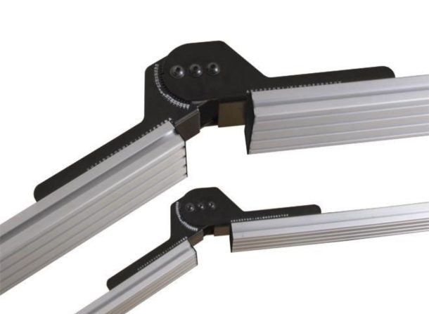 Alternative view of B-Tech System X Angle Adjustment Connector +/- 45° Black | BT8390-AAC/B