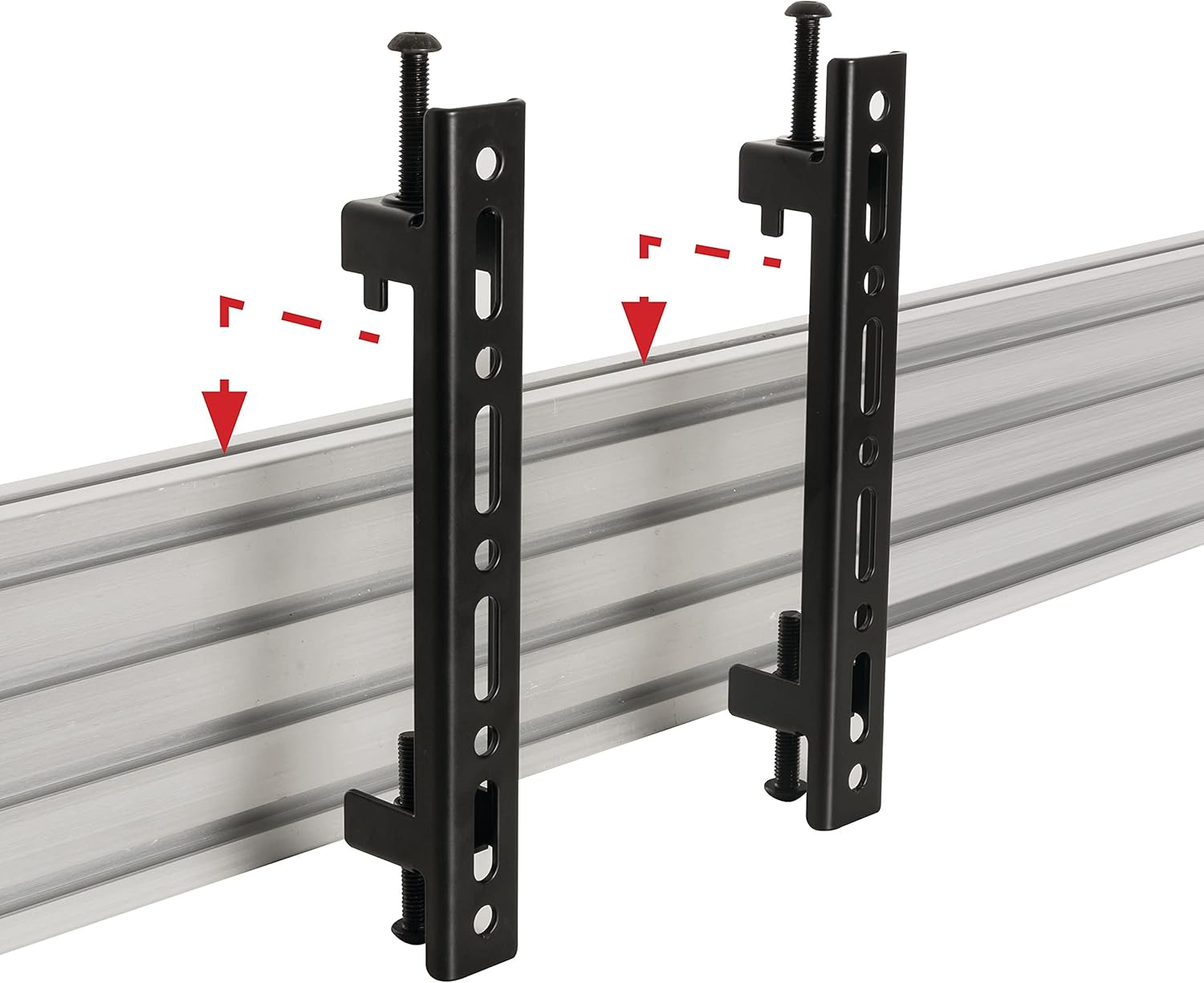 B-Tech SYSTEM X VESA 200 Flat Screen Interface Arms for BT8390 (Pair) | BT8390-VESA200F/B - Image 3