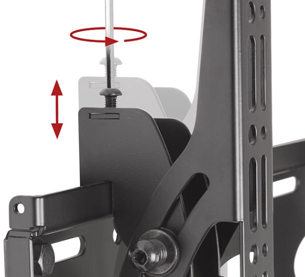 Alternative view of B-Tech BT8426 Adjustable Drop Universal Flat Screen Ceiling Mount With Tilt