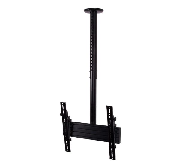 B-Tech BT8427 Adjustable Drop Flat Screen Ceiling Mount With Tilt