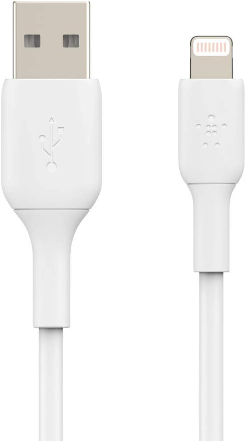 Alternative view of Belkin Lightning Cable 2 m White | CAA001BT2MWH