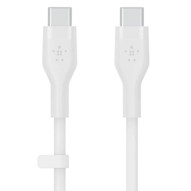 Alternative view of Belkin BoostCharge Flex USB-C to USB-C Cable 60W | CAB009BT2MWH
