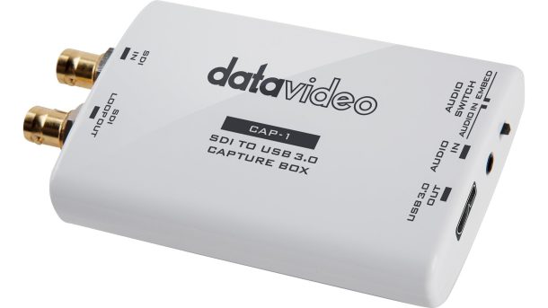 Alternative view of DataVideo SDI to USB 3.0 Capture Box | CAP-1