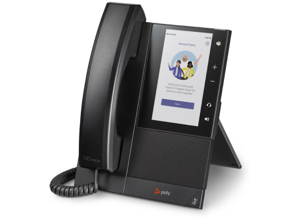 Alternative view of Poly CCX 505 Business Media Phone for Microsoft Teams and PoE-Enabled | 82Z79AA