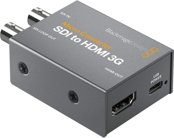 Alternative view of Blackmagic Micro Converter SDI to HDMI 3G with PSU | CONVCMIC/SH03G/WPSU