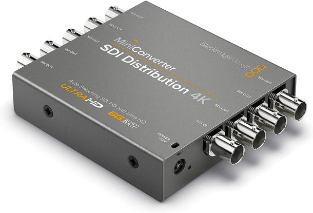 Alternative view of Blackmagic SDI Distribution 4K Mini Converter | CONVMSDIDA4K