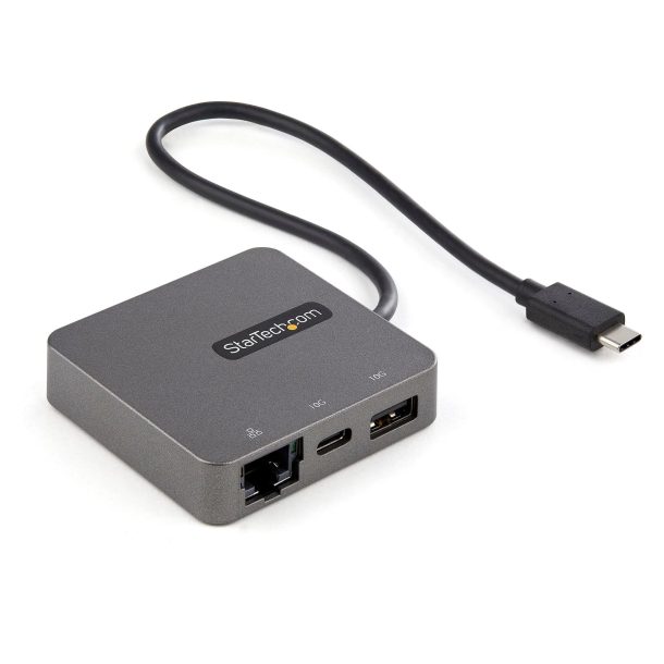 Alternative view of StarTech DKT31CHVL Notebook Dock/Port Replicator Wired USB 3.2 Gen 2 (3.1 Gen 2) Type-C Black, Silver