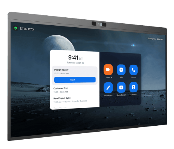 DTEN D7X 55" Android Edition For Teams And Zoom