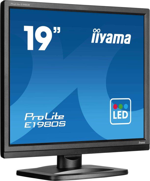 Alternative view of iiyama ProLite E1980S-B1 19" 75Hz 3ms SXGA LED-Backlit Monitor