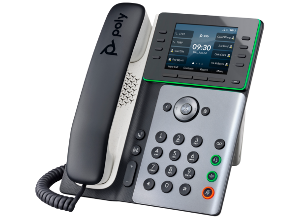 Alternative view of Poly Edge E320 IP Phone And PoE-Enabled | 82M88AA