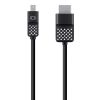 Belkin Mini DisplayPort to HDMI Cable, 4k | F2CD080BT06