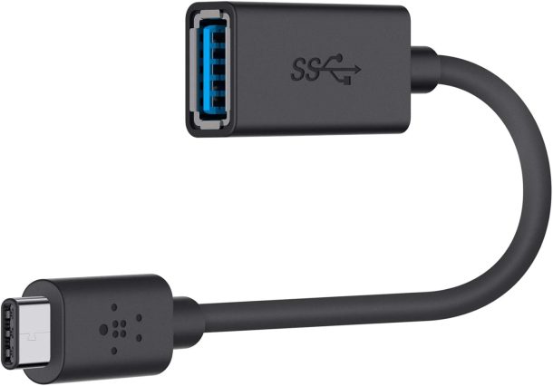 Belkin 3.0 USB-C to USB-A Adapter (USB-C Adapter) | F2CU036BTBLK
