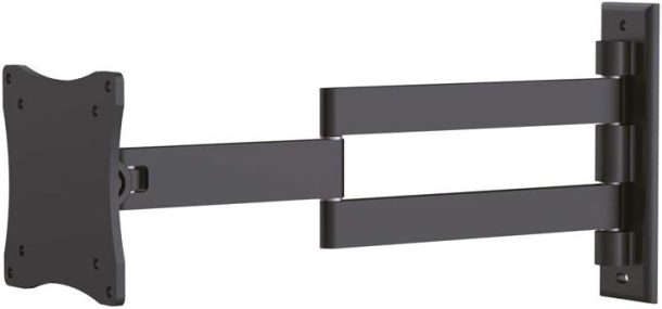 Alternative view of Neomounts 10" - 27" Swivel Wall Mount Bracket | FPMA-W830BLACK
