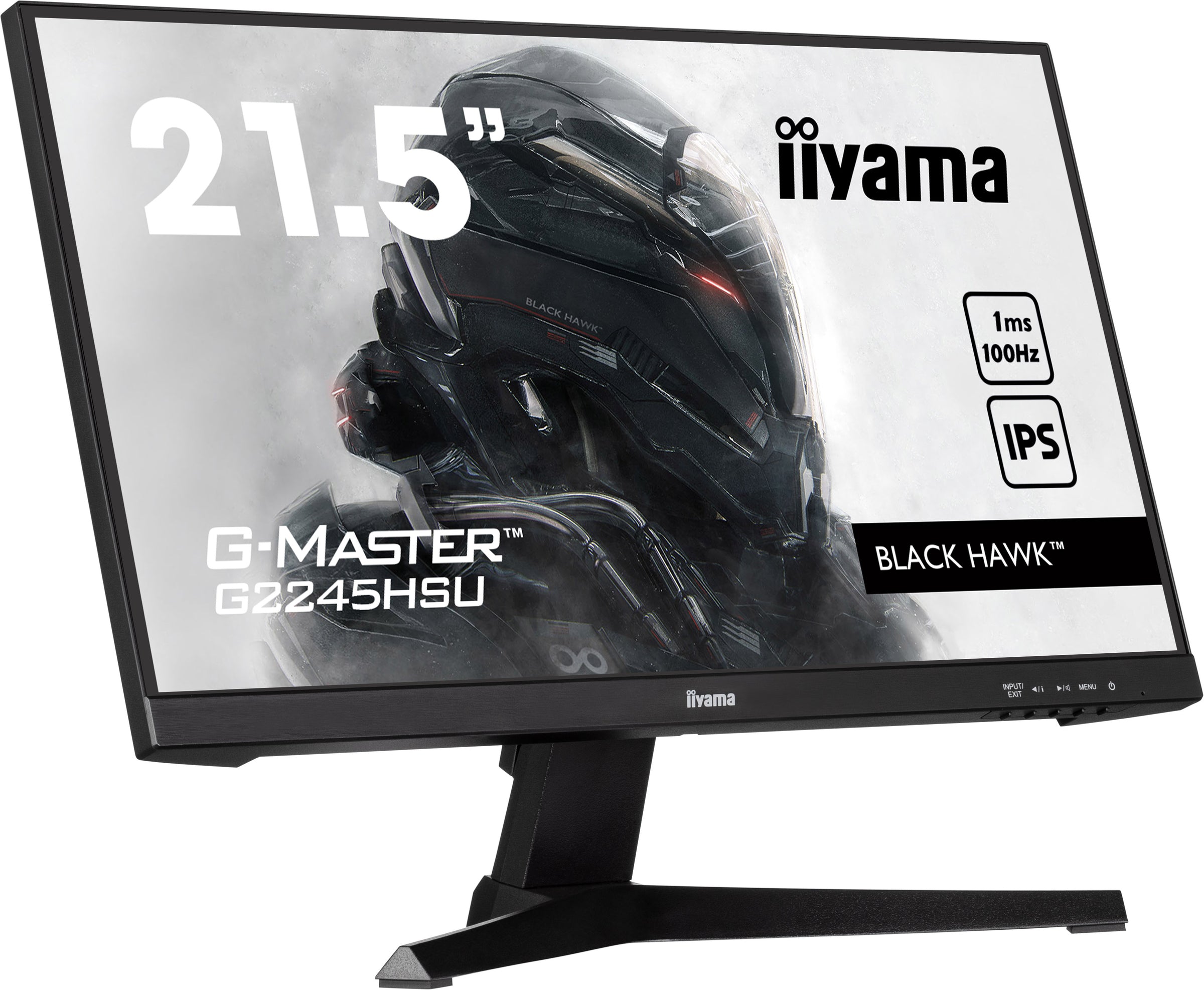 iiyama G-Master 21.5" 100Hz IPS Full HD Desktop Monitor | G2245HSU-B2 - Image 4