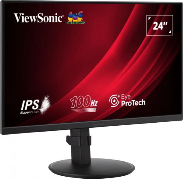 Alternative view of Viewsonic VG2408A 24" IPS Full HD Ergonomic Monitor with USB Hub