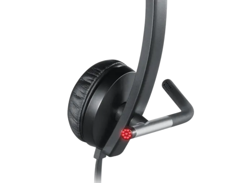Logitech H650e Business Headset with Noise Cancelling Mic | 981-000514 - Image 4