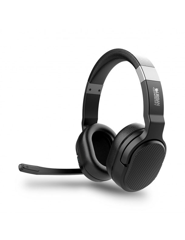 Alternative view of Urban Factory Headset Wireless Head-band Gaming USB Type-C Bluetooth Charging Stand Black | HBV60UF