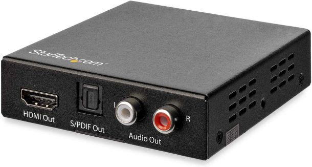 Alternative view of StarTech Extractor 4K HDMI Audio De-Embedder | HD202A