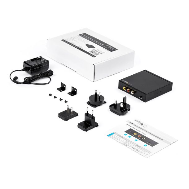 Startech HDMI to RCA Converter Box with Audio | HD2VID2