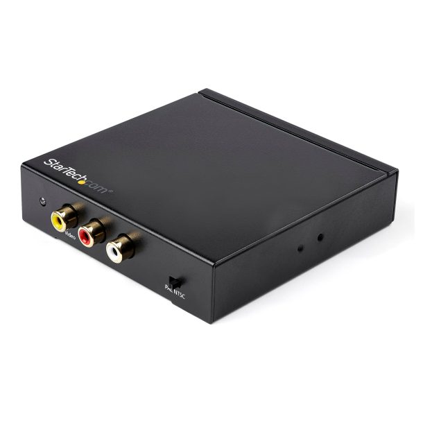Alternative view of Startech HDMI to RCA Converter Box with Audio | HD2VID2