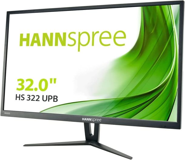 Alternative view of Hannspree 32" WQHD 60Hz LCD Monitor | HS322UPB