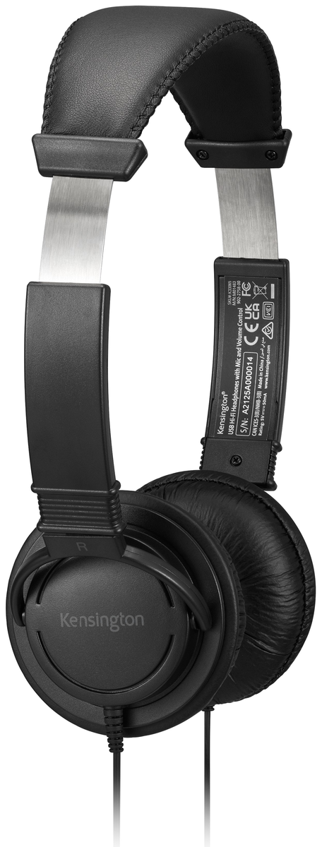 Kensington HiFi Headphones with Mic and Volume Control Buttons | K33597WW - Image 3