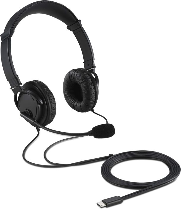 Alternative view of Kensington USB-C Hi-Fi Headphones with Mic | K97457WW