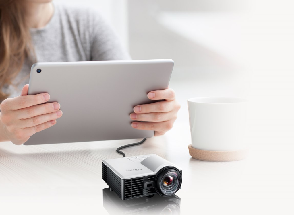 Optoma ML1050Sti Ultra-Compact Short Throw LED Projector - 535 Lumens - Image 10