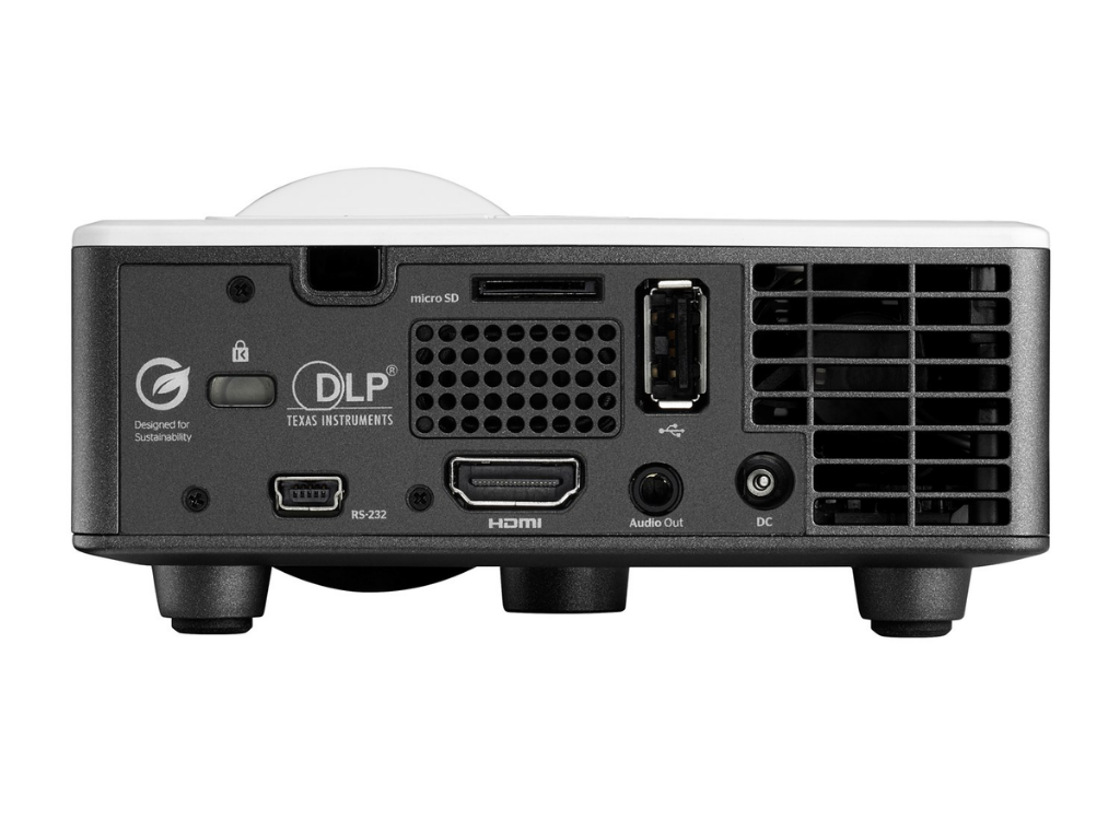 Optoma ML1050Sti Ultra-Compact Short Throw LED Projector - 535 Lumens - Image 9