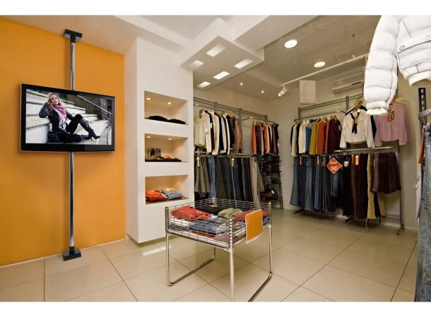 Alternative view of Peerless-AV® Modular Series 75" Floor to Ceiling Mounting Kit | MOD-FCSKIT300