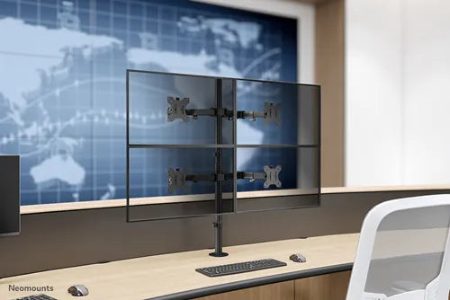 NeoMounts FPMA-D550D4BLACK Monitor Arm Desk Mount - 13-32" Screens - Image 13