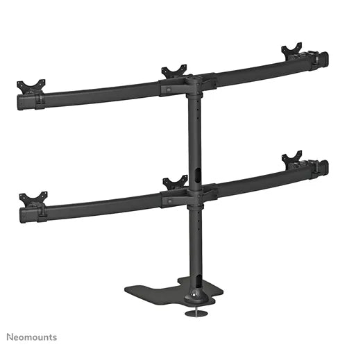 NeoMounts FPMA-D700DD6 Monitor Desk Mount - For Six 10-27" Monitor Screens - Image 3
