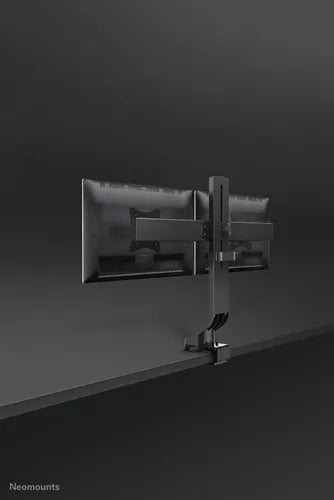 NeoMounts FPMA-D860DBLACK Monitor Arm Desk Mount - For Two 10-27" Screens - Image 3