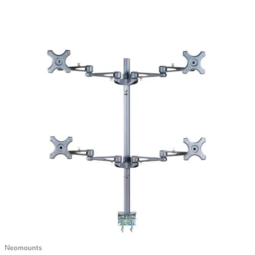 NeoMounts FPMA-D935D4 Monitor Arm Desk Mount - For Four 10-27" Monitor Screens - Image 2