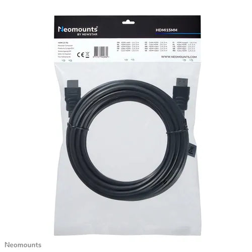 NeoMounts HDMI15MM HDMI Cable - 5 Meter - Image 5