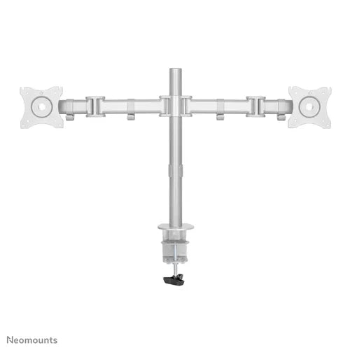 NeoMounts NM-D135DSILVER Monitor Arm Desk Mount - For Two 10-27" Screen - Image 3