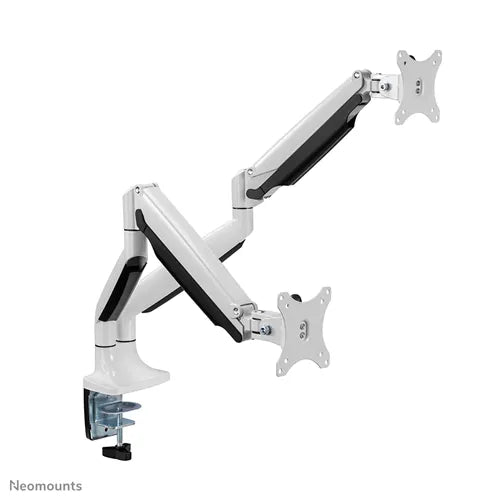NeoMounts NM-D750DWHITE Monitor Arm Desk Mount - For Two 10-32" Monitor Screens - Image 3