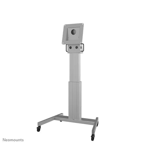 NeoMounts NM-HUB2LIFTSILVER Motorised Floor Stand - For 50" - Image 2