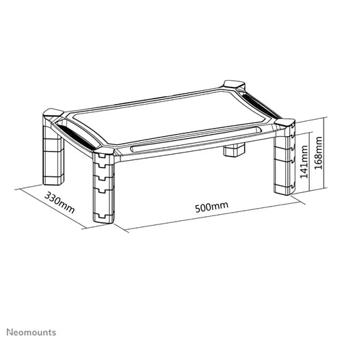 Neomounts NSMONITOR20 up to 10kg Monitor/Laptop Riser - Image 8